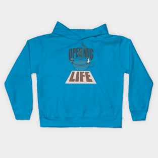 Open mic life Kids Hoodie